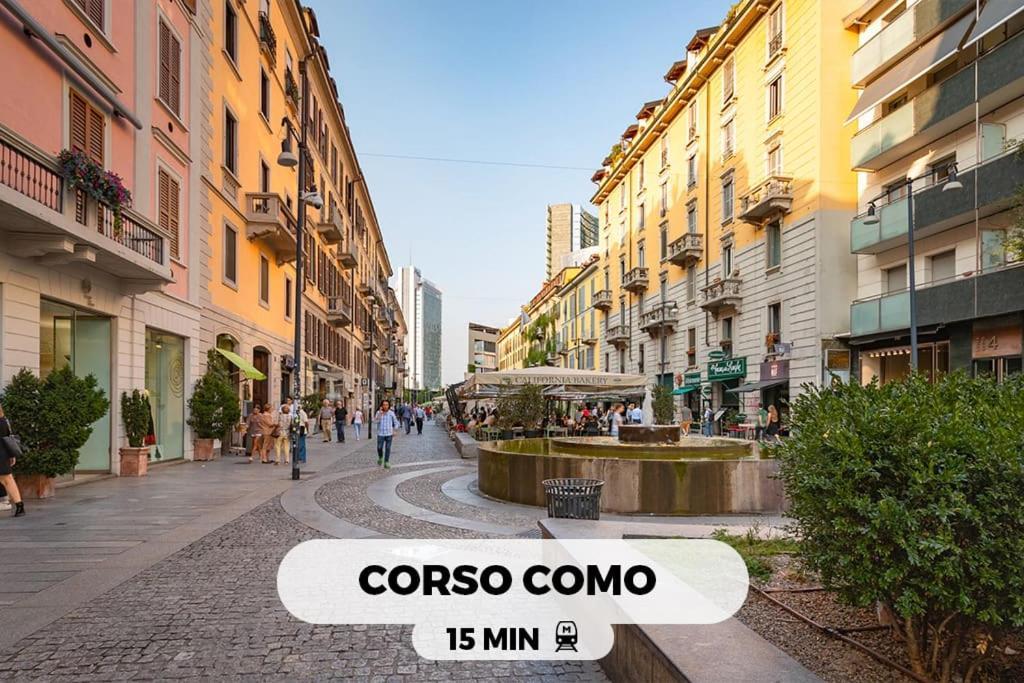 Bright & Modern 2 Min Metro 20Min Niguarda H Lejlighed Milano Eksteriør billede